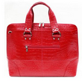 Leather Kellin Ladies Brief-Laptop Case - Red